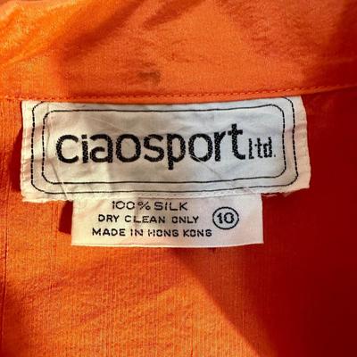 Ciao Sport 100% Silk Blouse from Hong Kong