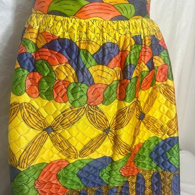 1970;s Quilted Skirt