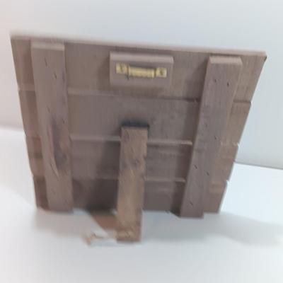 Stay rooted in Faith slat wood wall hanging and a Hopes and Blessings box