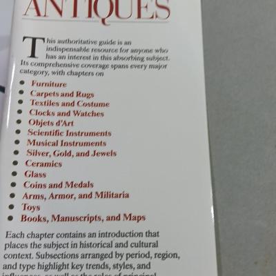Hardback books on Antiques