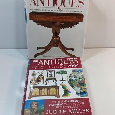 Hardback books on Antiques