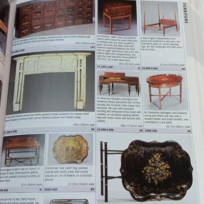 Hardback books on Antiques