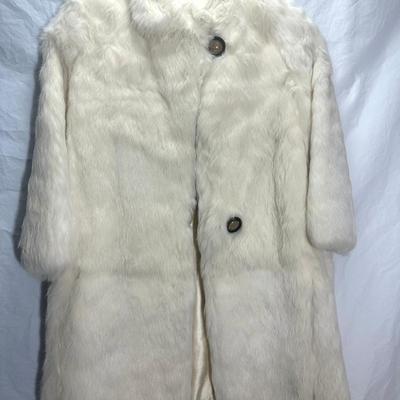 1950's Child's Rabbit Fur Coat - Handmade