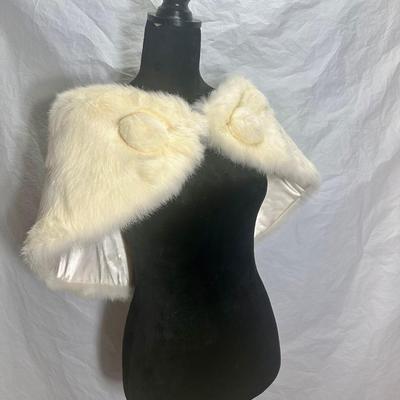 1950's Rabbit Fur Stole