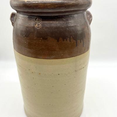 Two Tone #3 Butter Churn ~Read Details