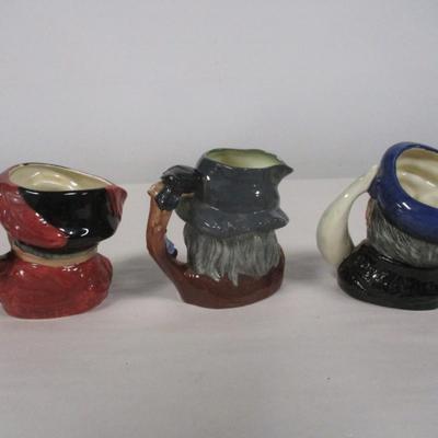 Set of Five Royal Doulton Character Mugs