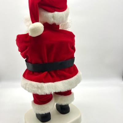 VINTAGE Animated & Illuminated Santa