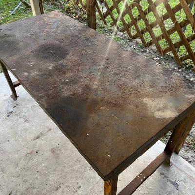 Metal Work Shop Table