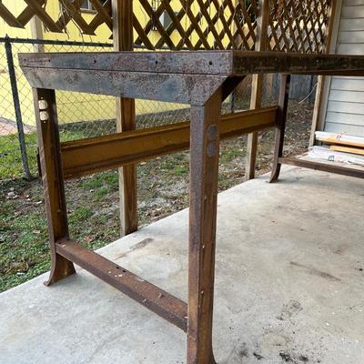 Metal Work Shop Table