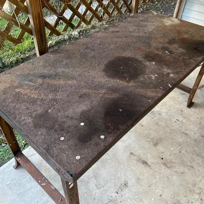 Metal Work Shop Table