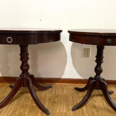 Two Pedestal Project Tables