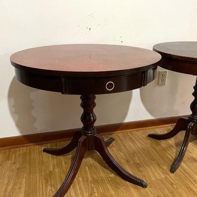 Two Pedestal Project Tables