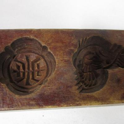 Antique Wooden Candy Mold