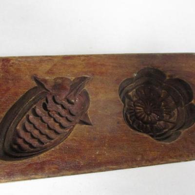 Antique Wooden Candy Mold