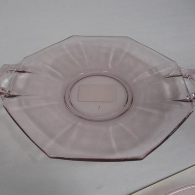 Art Deco Glass Plates