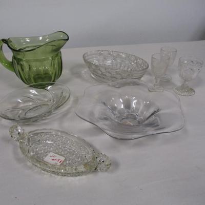 Vintage Glass Serving Items