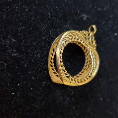 Locket or Coin Case Pendant