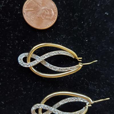 14K Gold Earrings  Pierced