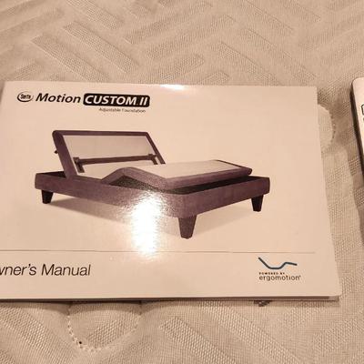 Lot #174  Serta Motion Custom Twin LONG bed - adjustable with remote