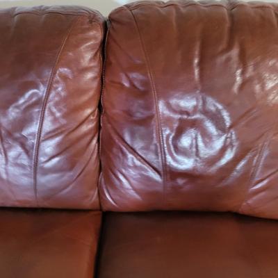 Leather sofa