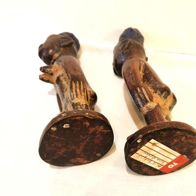 Lot #179  Pair of African Iheji Twin figures - male and female