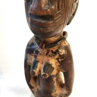 Lot #179  Pair of African Iheji Twin figures - male and female