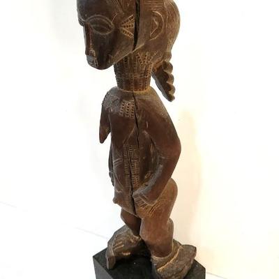 Lot #180  Ivory Coast Boule Female Figure