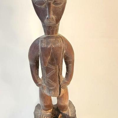 Lot #180  Ivory Coast Boule Female Figure