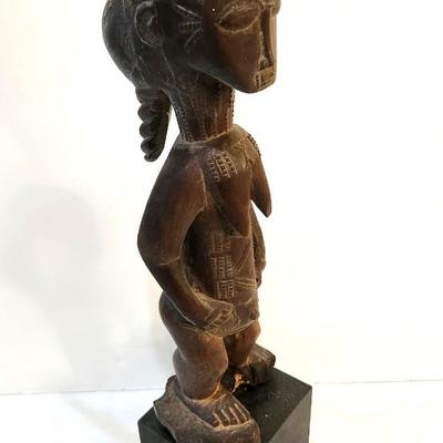 Lot #180  Ivory Coast Boule Female Figure