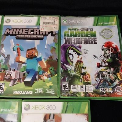 4 XBOX 360 VIDEO GAMES RATED FOR EVERYONE TO PLAY