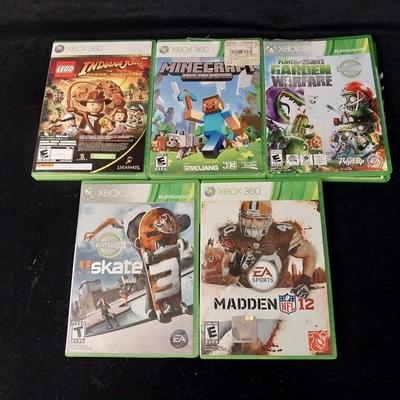 4 XBOX 360 VIDEO GAMES RATED FOR EVERYONE TO PLAY