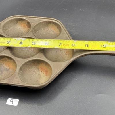 Cast Iron Aebleskiver Pan