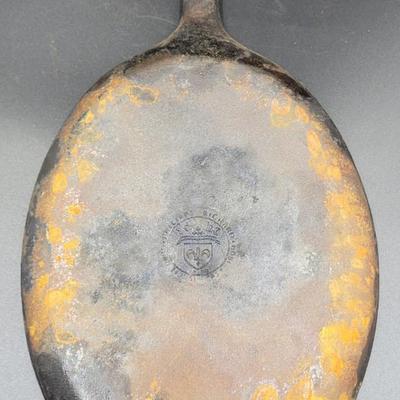 Flat Oval Cast Iron Skillet