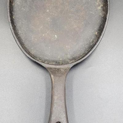 Flat Oval Cast Iron Skillet