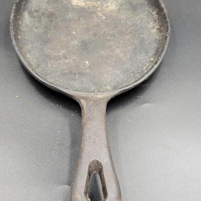 Flat Oval Cast Iron Skillet