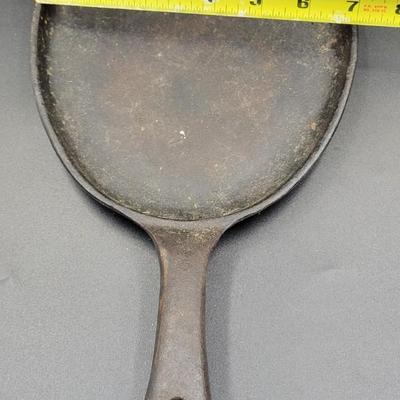 Flat Oval Cast Iron Skillet