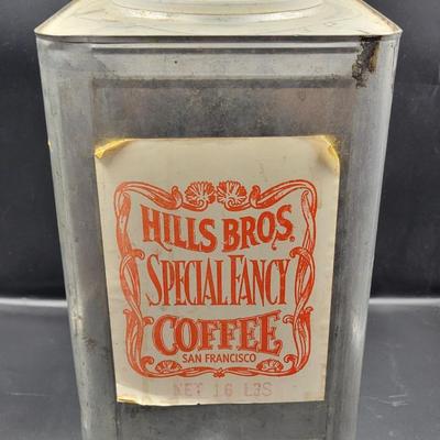 Vintage Coffee Tin # 1