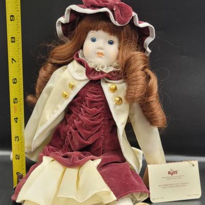 Brinn's ROSALIND Porcelain Doll No Stand