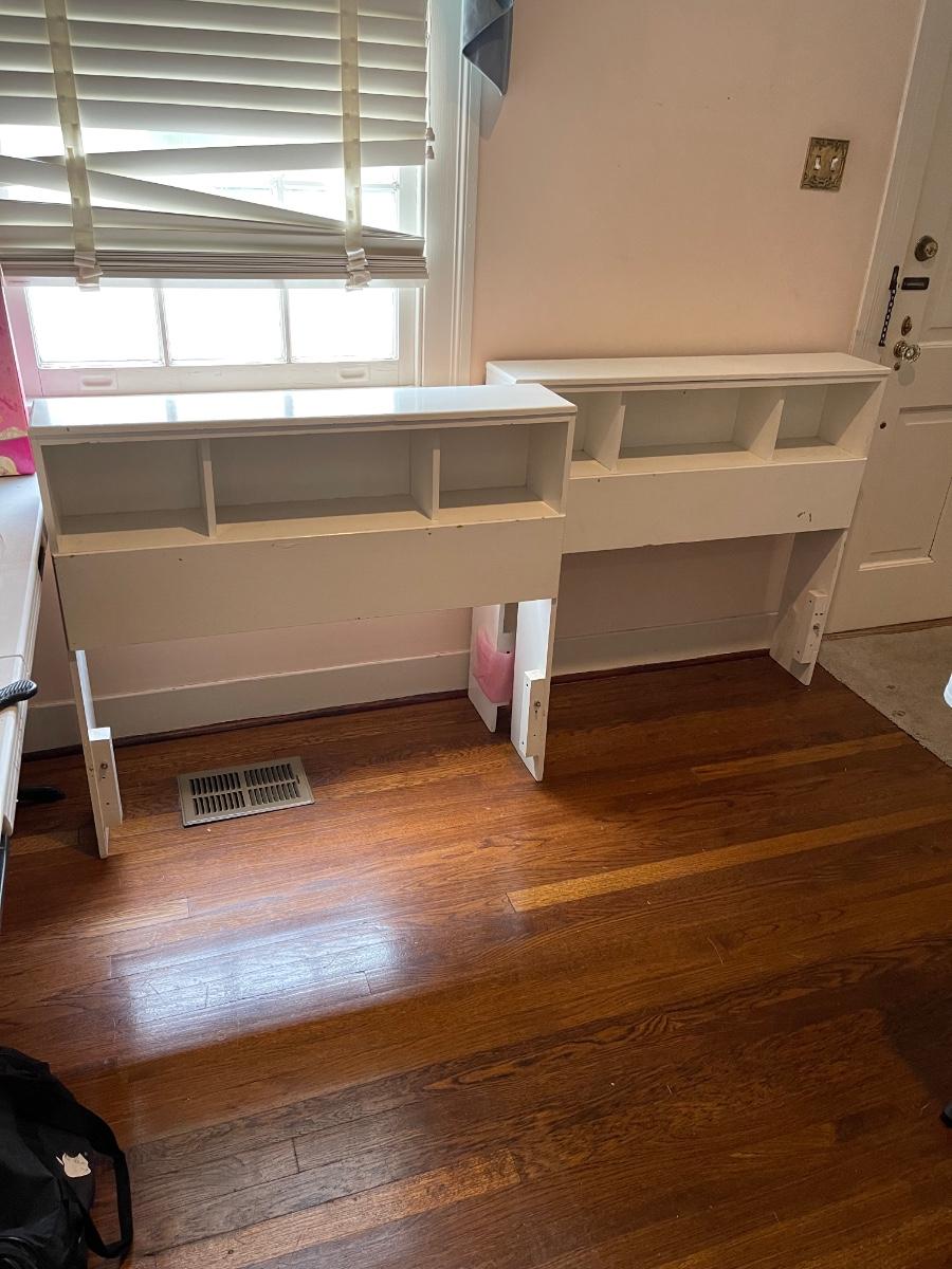 2 twin headboards