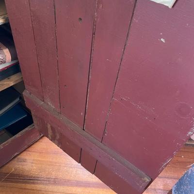 Primitive Hutch Cabinet