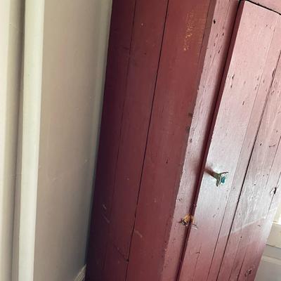 Primitive Hutch Cabinet