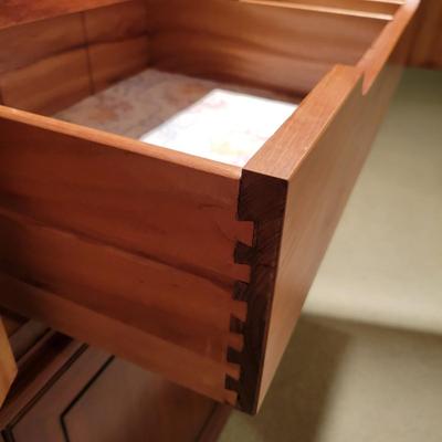 Solid Wood Two Piece Bureau (UH-DW)