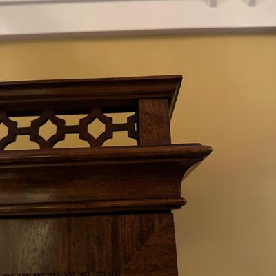 Burl Wood Veneer Lighted Display Case (SR-KL)