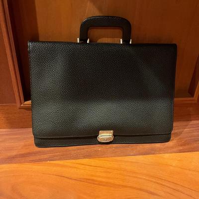 Tumi and Three More Leather Briefcases (O-MG)