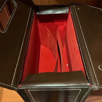 Tumi and Three More Leather Briefcases (O-MG)