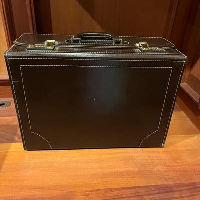 Tumi and Three More Leather Briefcases (O-MG)