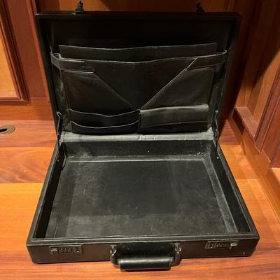 Tumi and Three More Leather Briefcases (O-MG)