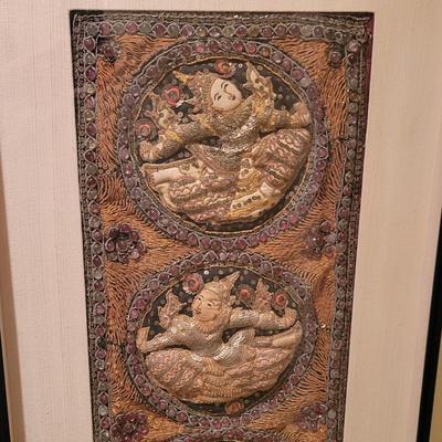 Beaded Burmese Kalaga Tapestry (BR2-DW)