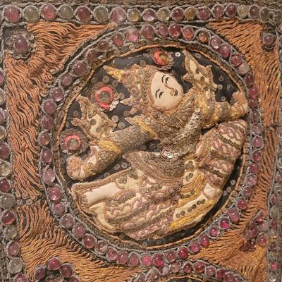 Beaded Burmese Kalaga Tapestry (BR2-DW)