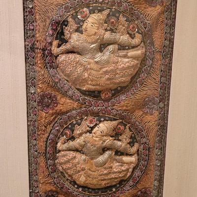 Beaded Burmese Kalaga Tapestry (BR2-DW)